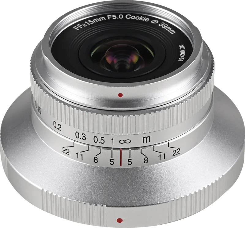 Laowa 15mm f/5 Cookie FF  (Auto Aperture - Silver) - Nikon Z