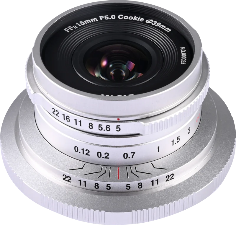 Laowa 15mm f/5 Cookie FF (Silver) - L Mount
