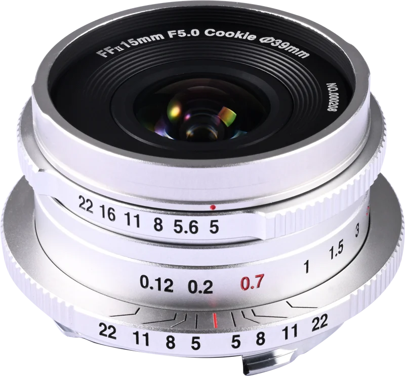 Laowa 15mm f/5 Cookie FF (Silver) - Leica M