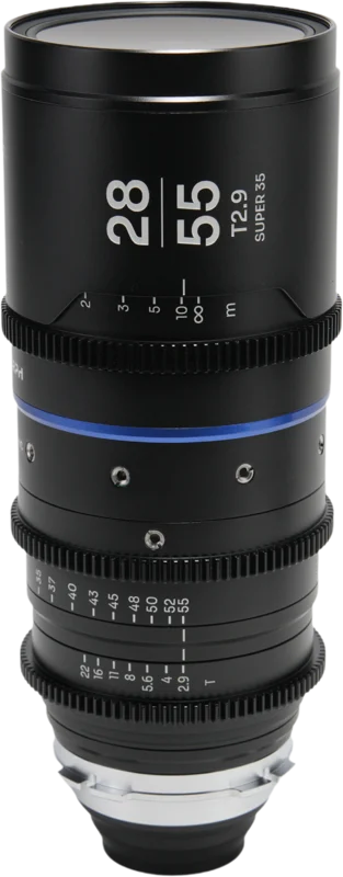 Laowa Nanomorph Zoom 28-55mm T2.9 1.5X S35 (Blue) - Arri PL