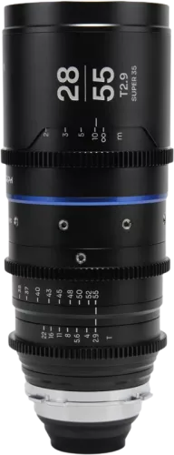 Laowa Nanomorph Zoom 28-55mm T2.9 1.5X S35 (Blue) - Arri PL
