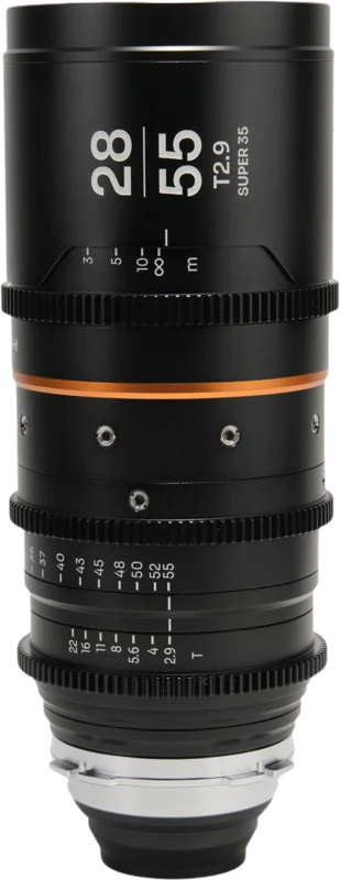 Laowa Nanomorph Zoom 28-55mm T2.9 1.5X S35 (Amber) - Arri PL