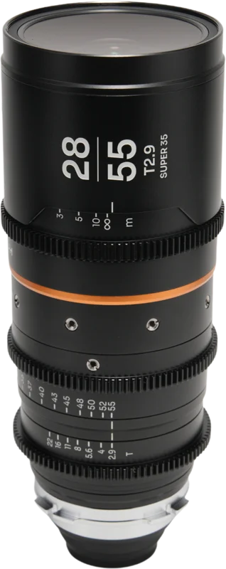 Laowa Nanomorph Zoom 28-55mm T2.9 1.5X S35 (Amber) - Arri PL