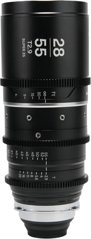 Laowa Nanomorph Zoom 28-55mm T2.9 1.5X S35 (Silver) - Arri PL