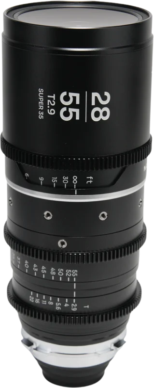 Laowa Nanomorph Zoom 28-55mm T2.9 1.5X S35 (Silver) - Arri PL
