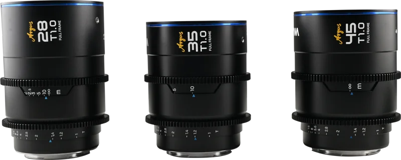 Laowa Argus FF Cine 3-Lens Bundle (28mm,35mm,45mm) - Sony FE
