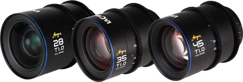 Laowa Argus FF Cine 3-Lens Bundle (28mm,35mm,45mm) - Sony FE