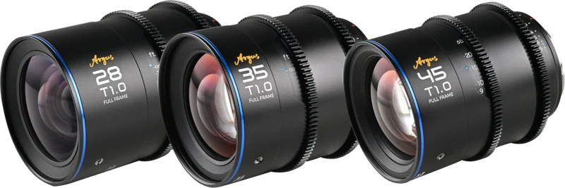 Laowa Argus FF Cine 3-Lens Bundle (28mm,35mm,45mm) - Canon RF