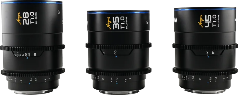 Laowa Argus FF Cine 3-Lens Bundle (28mm,35mm,45mm) - Nikon Z