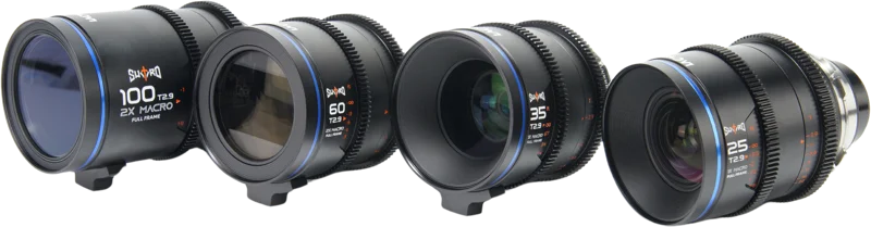 Laowa Sword Cine 4-Lens Bundle (25mm, 35mm, 60mm, 100mm) - Arri PL