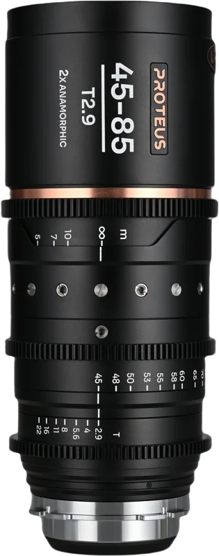 Laowa Proteus Zoom 2X Anamorphic 45-85mm T2.9 - Amber - Arri PL/Canon EF