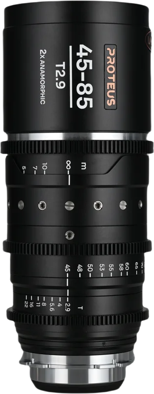 Laowa Proteus Zoom 2X Anamorphic 45-85mm T2.9 - Silver - Arri PL/Canon EF