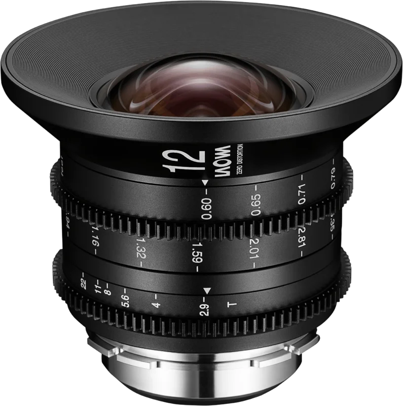 Laowa 12mm T2.9 Zero-D Cine Lens - Arri PL (Feet)