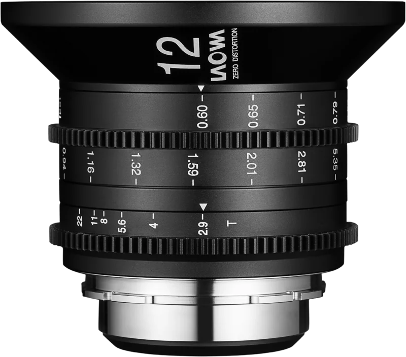 Laowa 12mm T2.9 Zero-D Cine Lens - Arri PL (Feet)