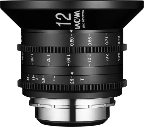 Laowa 12mm T2.9 Zero-D Cine Lens - Arri PL (Feet)