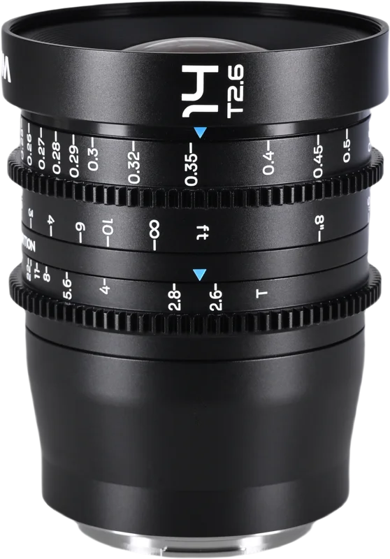 Laowa 14mm T2.6 Zero-D VV Cine Lens Canon RF