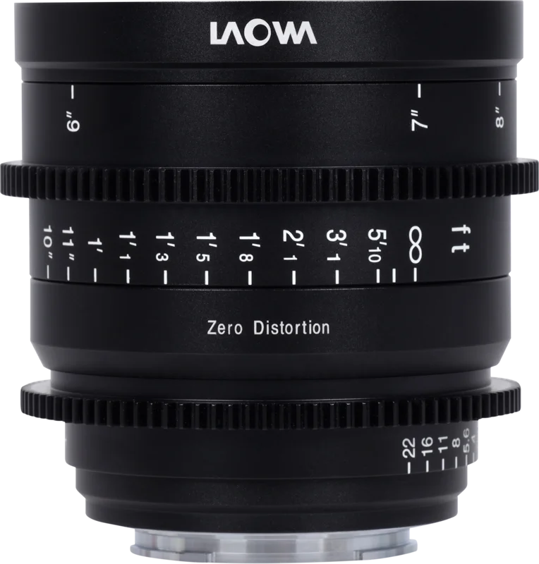 Laowa 15mm T2.1 Zero-D Cine Lens - Sony FE (feet)