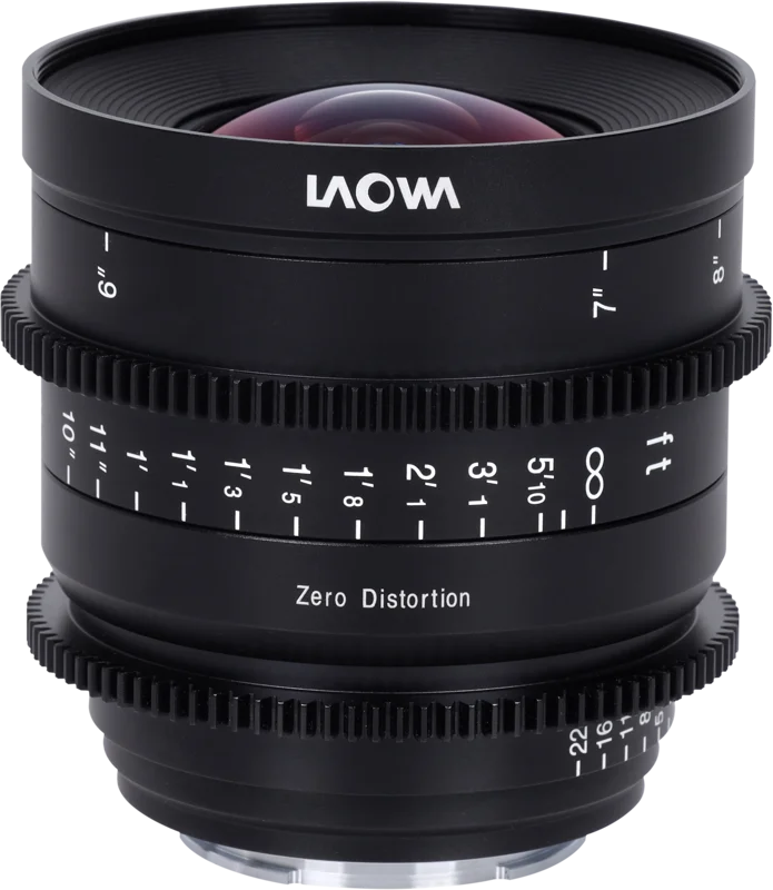 Laowa 15mm T2.1 Zero-D Cine Lens - Sony FE (feet)