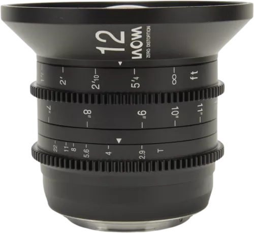 Laowa 12mm T2.9 Zero-D Cine Lens - Canon EF (feet)