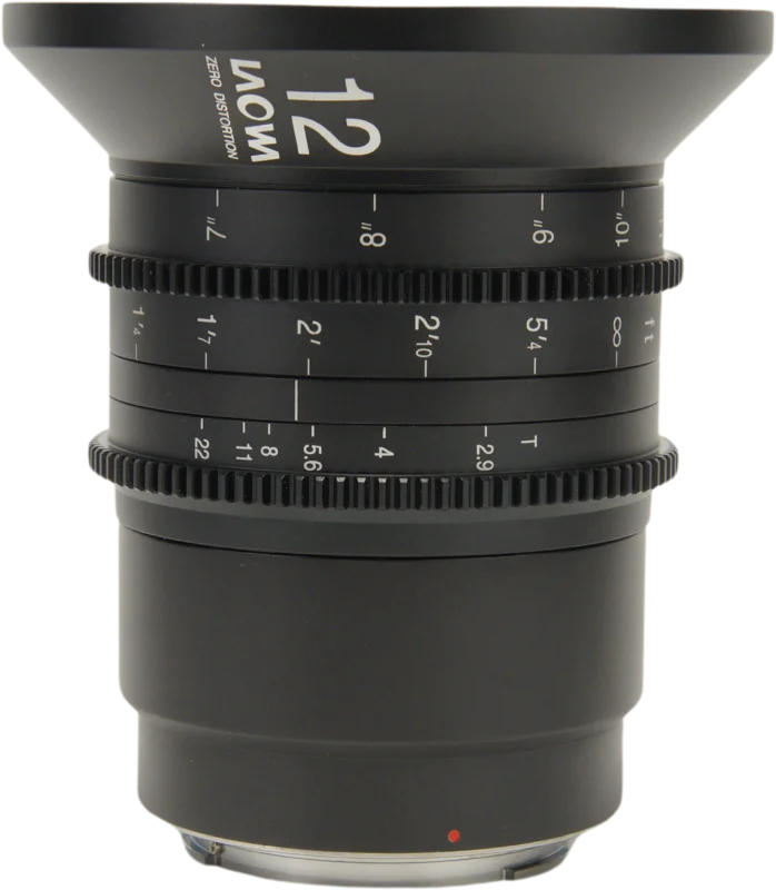 Laowa 12mm T2.9 Zero-D Cine Lens - Canon RF (feet)