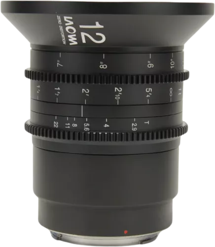 Laowa 12mm T2.9 Zero-D Cine Lens - Canon RF (feet)