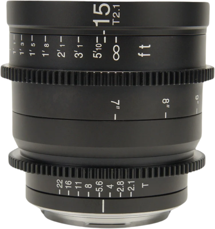 Laowa 15mm T2.1 Zero-D Cine Lens - Canon RF (feet)