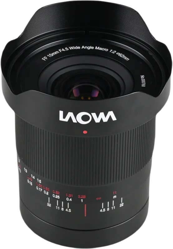 Laowa 15mm F/4.5 0.5x Wide Angle Macro Lens - Sony FE (Auto Aperture)