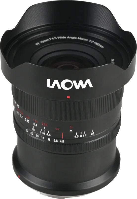 Laowa 15mm F/4.5 0.5x Wide Angle Macro Lens - Canon RF