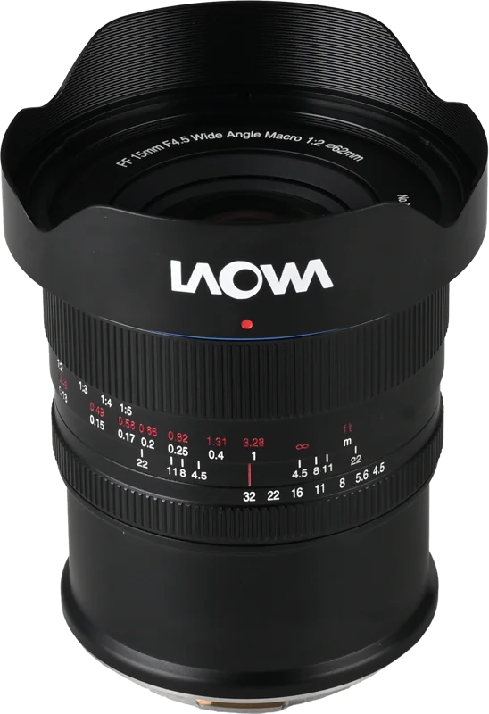 Laowa 15mm F/4.5 0.5x Wide Angle Macro Lens - L Mount
