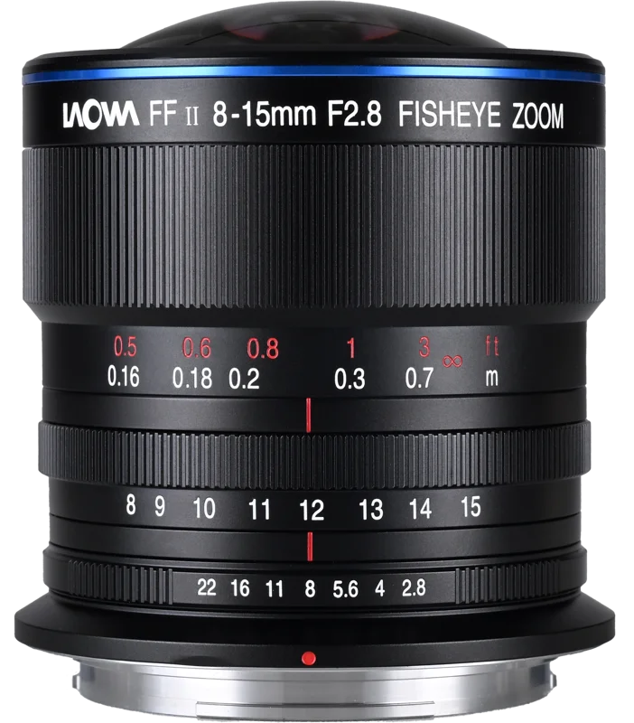 Laowa 8-15mm f/2.8 FF Zoom Fisheye - Fujifilm G