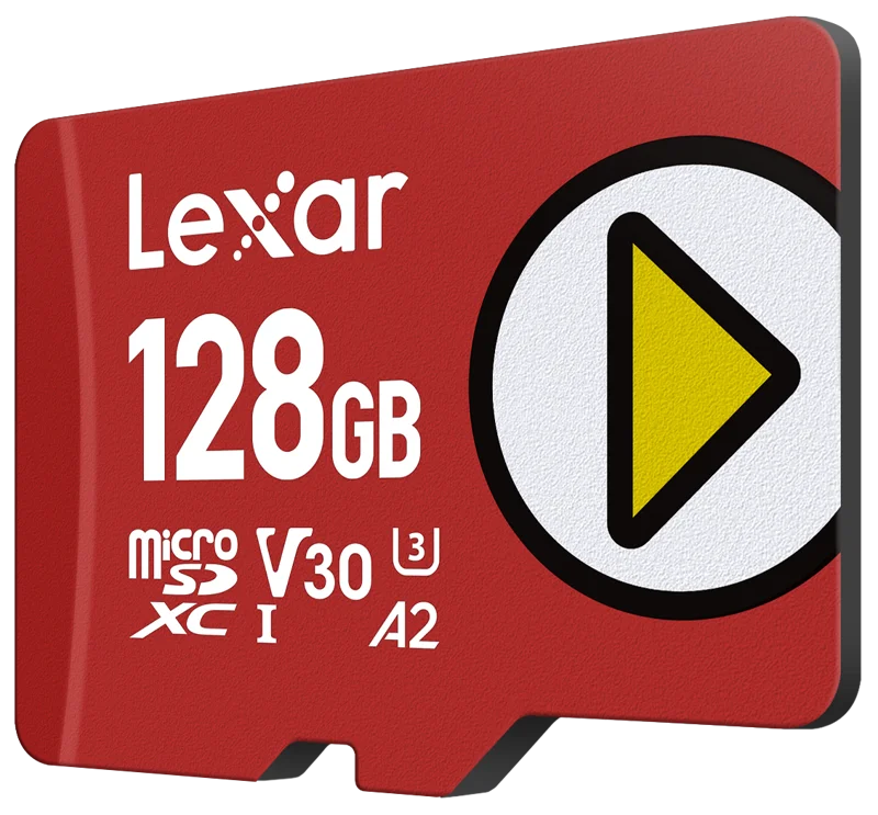 Lexar microSDXC PLAY UHS-I/A2/U3 R205/W140 (V30) 128GB
