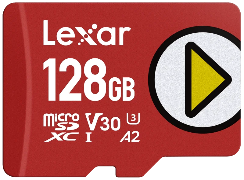 Lexar microSDXC PLAY UHS-I/A2/U3 R205/W140 (V30) 128GB