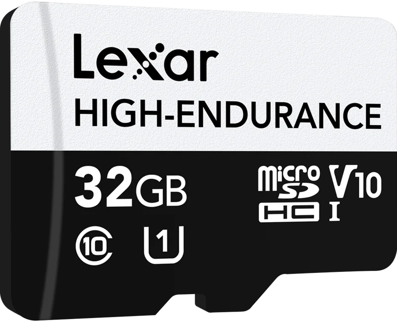 Lexar microSDHC High-Endurance UHS-I/U1/10 R100/W30 (V10) 32GB