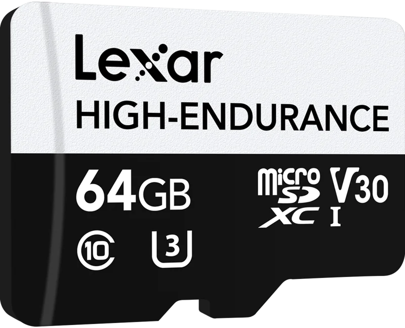 Lexar microSDXC High-Endurance UHS-I/U3/10 R100/W35 (V30) 64GB