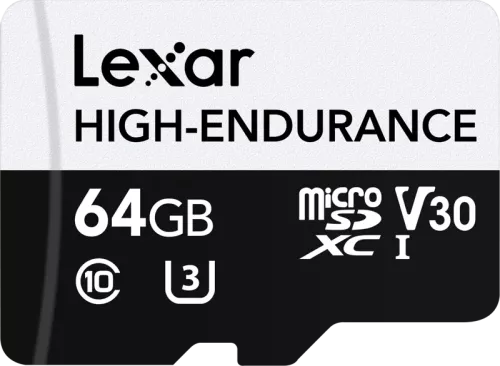 Lexar microSDXC High-Endurance UHS-I/U3/10 R100/W35 (V30) 64GB