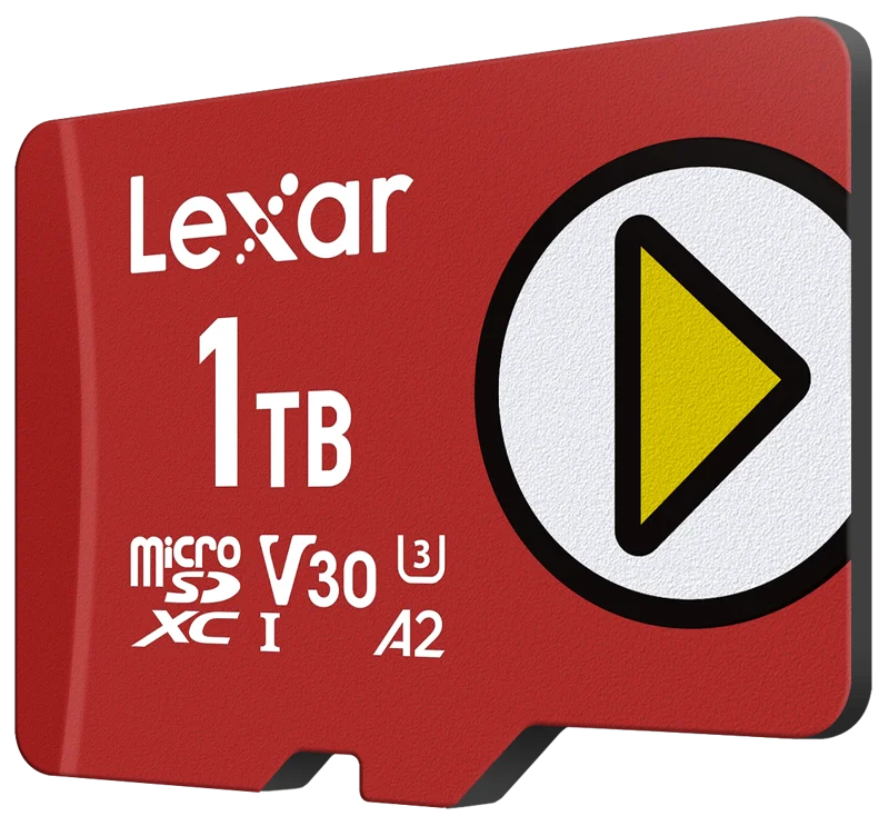 Lexar microSDXC PLAY UHS-I/A2/U3 R205/W140 (V30) 1TB