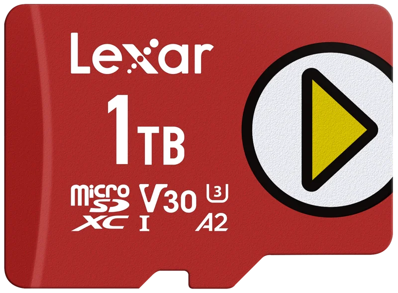 Lexar microSDXC PLAY UHS-I/A2/U3 R205/W140 (V30) 1TB