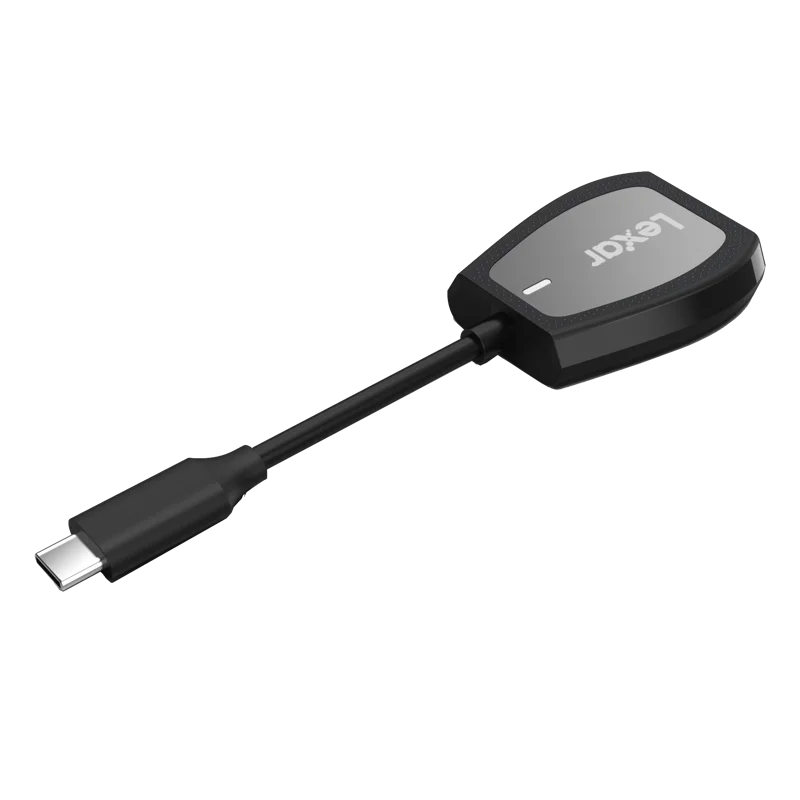 Lexar Cardreader SD & microSD (LRW470U) UHS-II Dual-Slot Reader (USB-C)