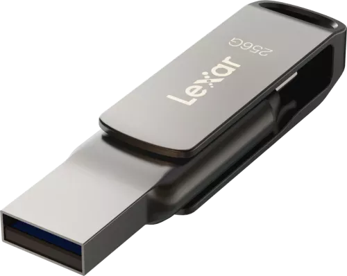 Lexar JumpDrive Dual Drive D400 Type-C/Type-C & Type-A, up to 130MB/s read (USB 3.1) 256GB