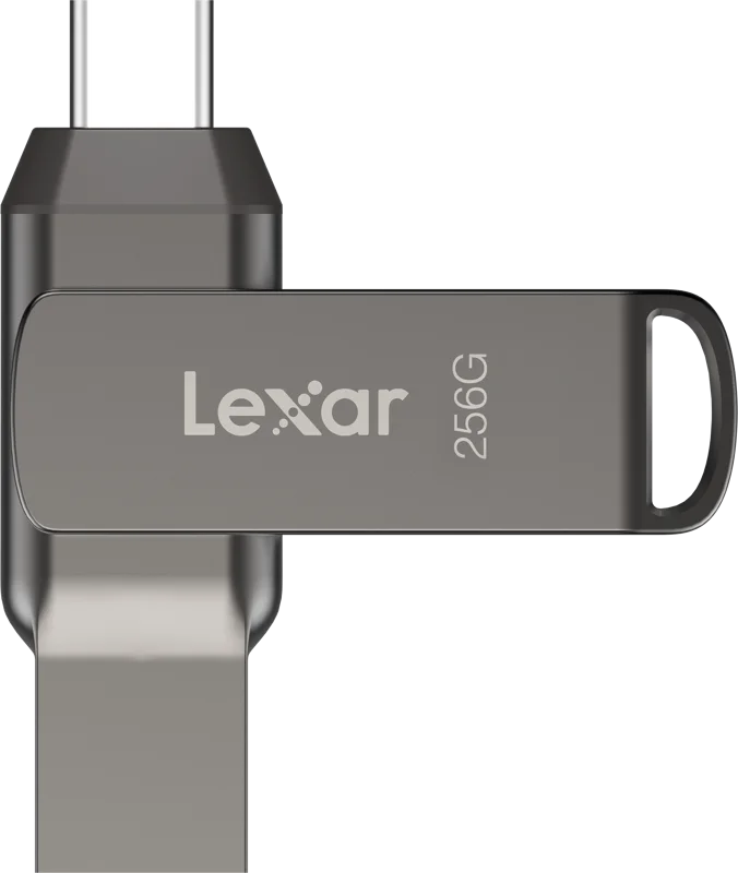Lexar JumpDrive Dual Drive D400 Type-C/Type-C & Type-A, up to 130MB/s read (USB 3.1) 256GB