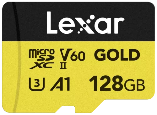 Lexar microSDXC GOLD UHS-II/C10/A1/U3 R280/W100 (V60) 128GB