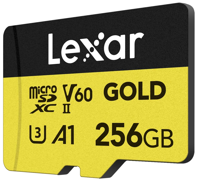 Lexar microSDXC GOLD UHS-II/C10/A1/U3 R280/W180 (V60) 256GB