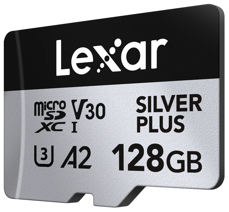 Lexar microSDXC Silver Plus 1066x UHS-I/U3/A2/4K R205/W150 (V30) 128GB