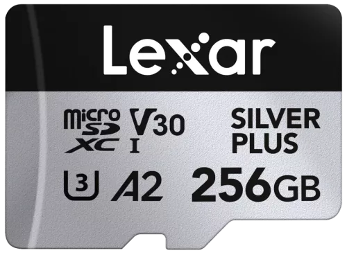 Lexar microSDXC Silver Plus 1066x UHS-I/U3/A2/4K R205/W150 (V30) 256GB