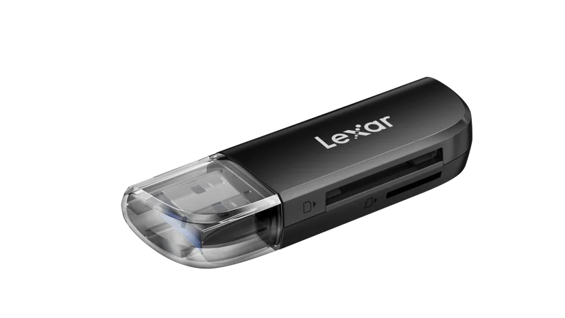 Lexar Cardreader SD/MicroSD/SDHC/SDXC Dual Slot USB-A, USB 3.2 Gen1 Up to 104MB/s