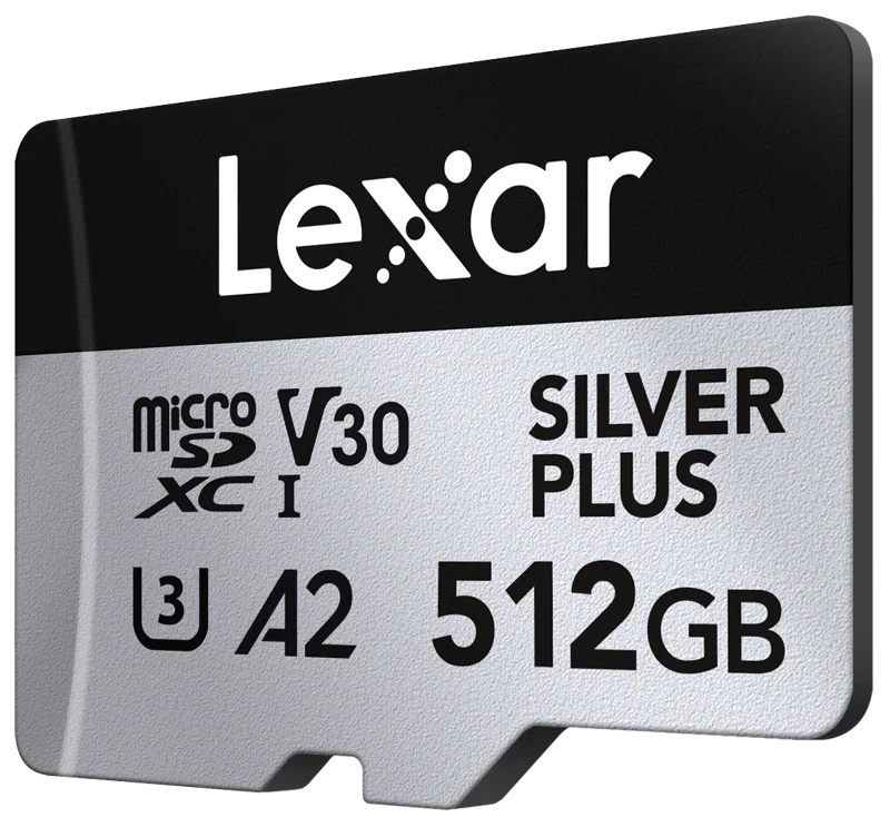 Lexar microSDXC Silver Plus 1066x UHS-I/U3/A2/4K R205/W150 (V30) 512GB