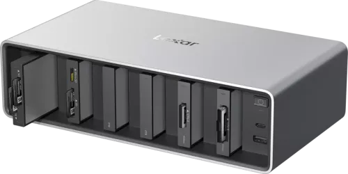 Lexar Professional Workflow with Thunderbolt4 uplink, 6 Module bay