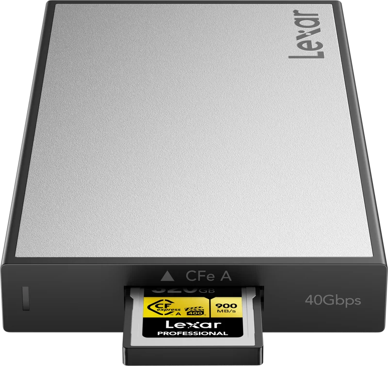 Lexar Professional Workflow USB4 Reader, support CFexpress 4.0 Type A