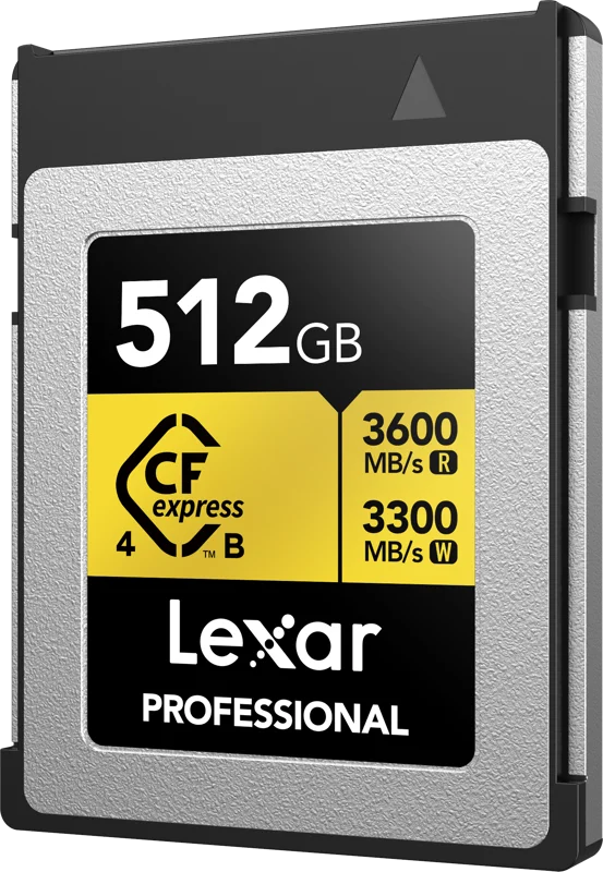 Lexar CFexpress 4.0 Pro Gold R3600/W3300 512GB