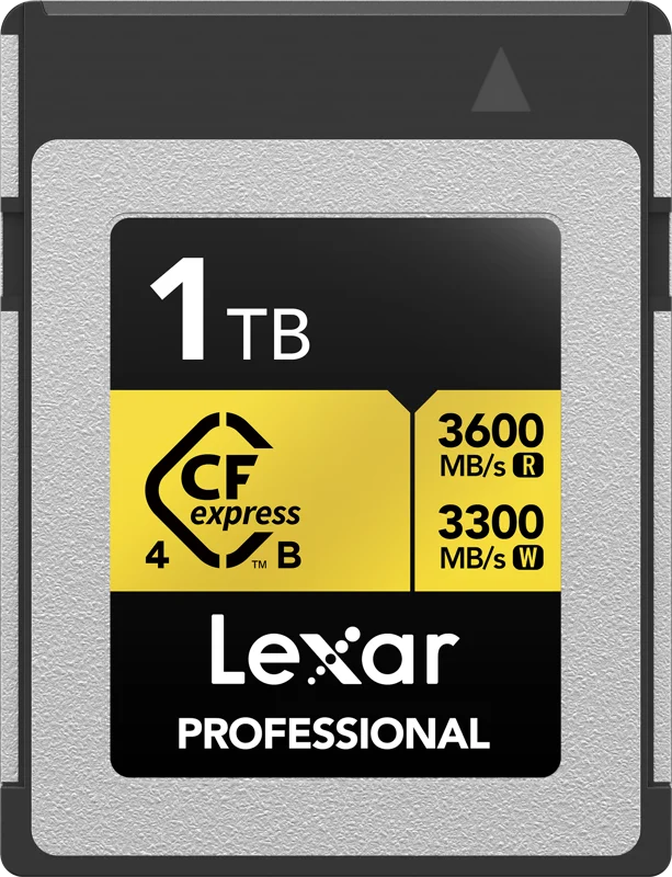 Lexar CFexpress 4.0 Pro Gold R3600/W3300 1TB